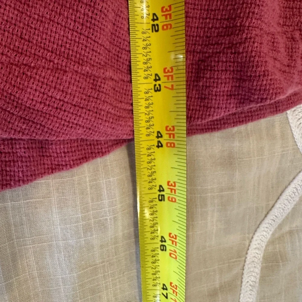 LL Bean‎ Pink Button Up Dress Belted